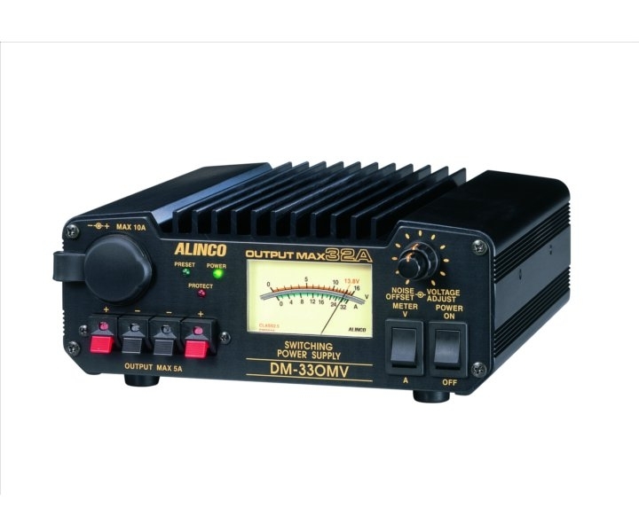 Max 32A　無線機器用安定化電源器　DM-330MV