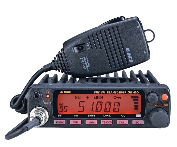 モノバンド50MHz FMモービルトランシーバー　DR-06(DX/HX)