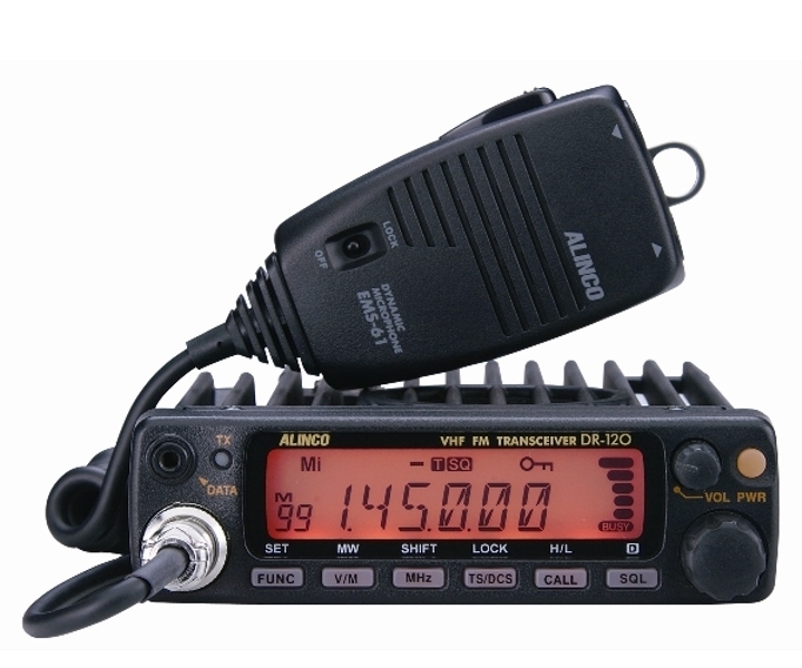 モノバンド144MHz FM モービルトランシーバー　DR-120(DX/HX)