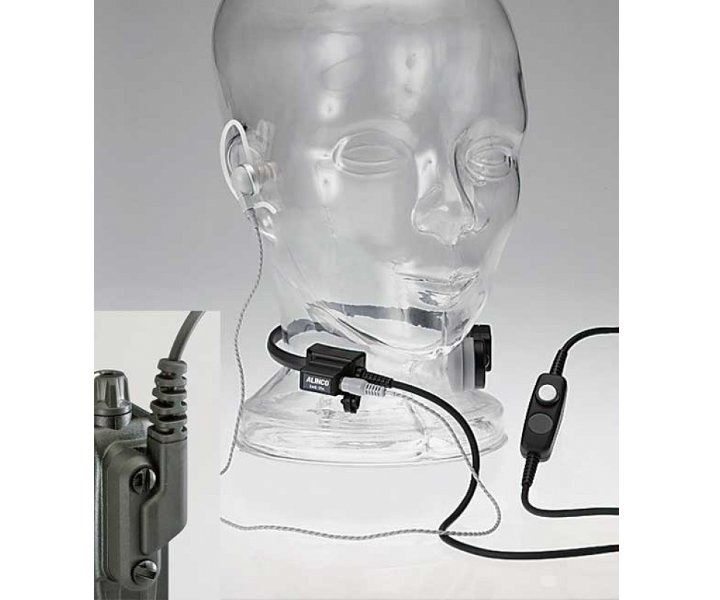 ネジ止め式防水コネクターハンディシリーズ共用　咽喉マイク　EME-43A