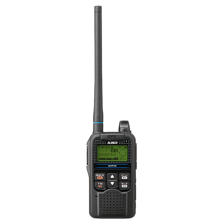 0.5W 18ch VHF デジタル小電力コミュニティ無線トランシーバー DJ-PV1D